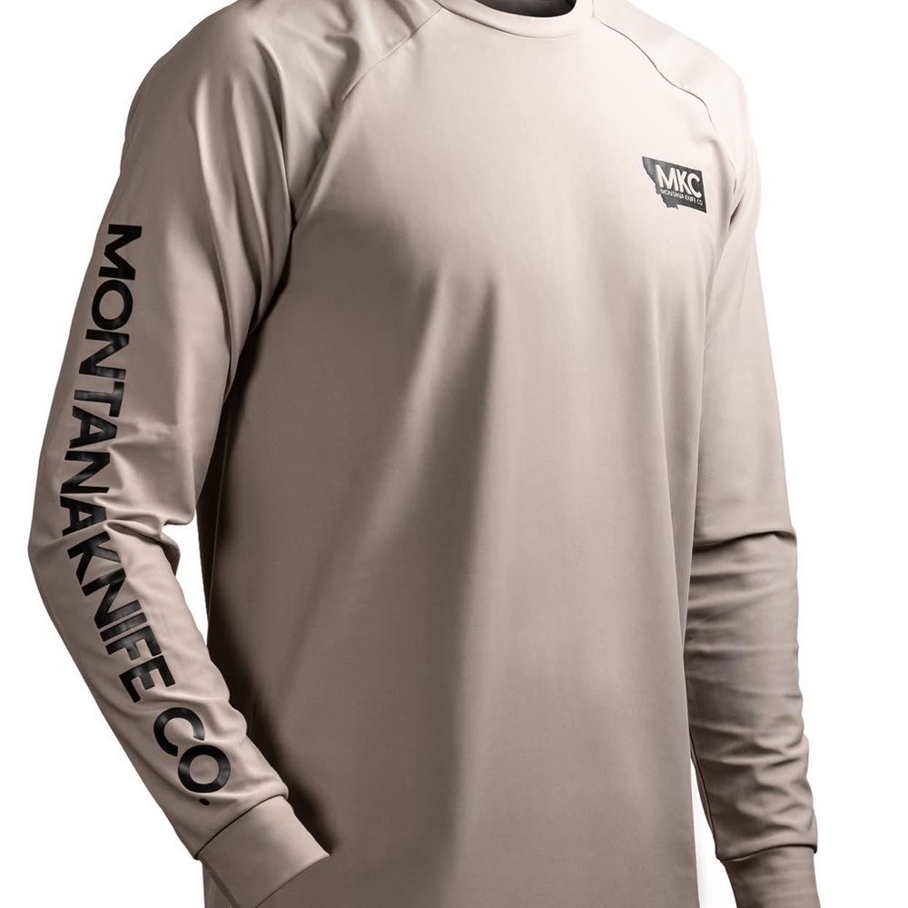 MKC LS PERFORMANCE CREW - SANDSTONE